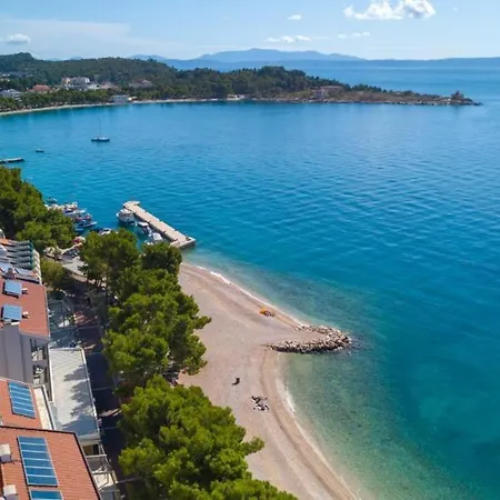 Lucija Makarska-first Row To The Sea Apartament *