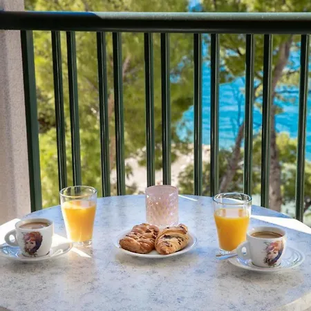 Lucija Makarska-first Row To The Sea Апартаменты *